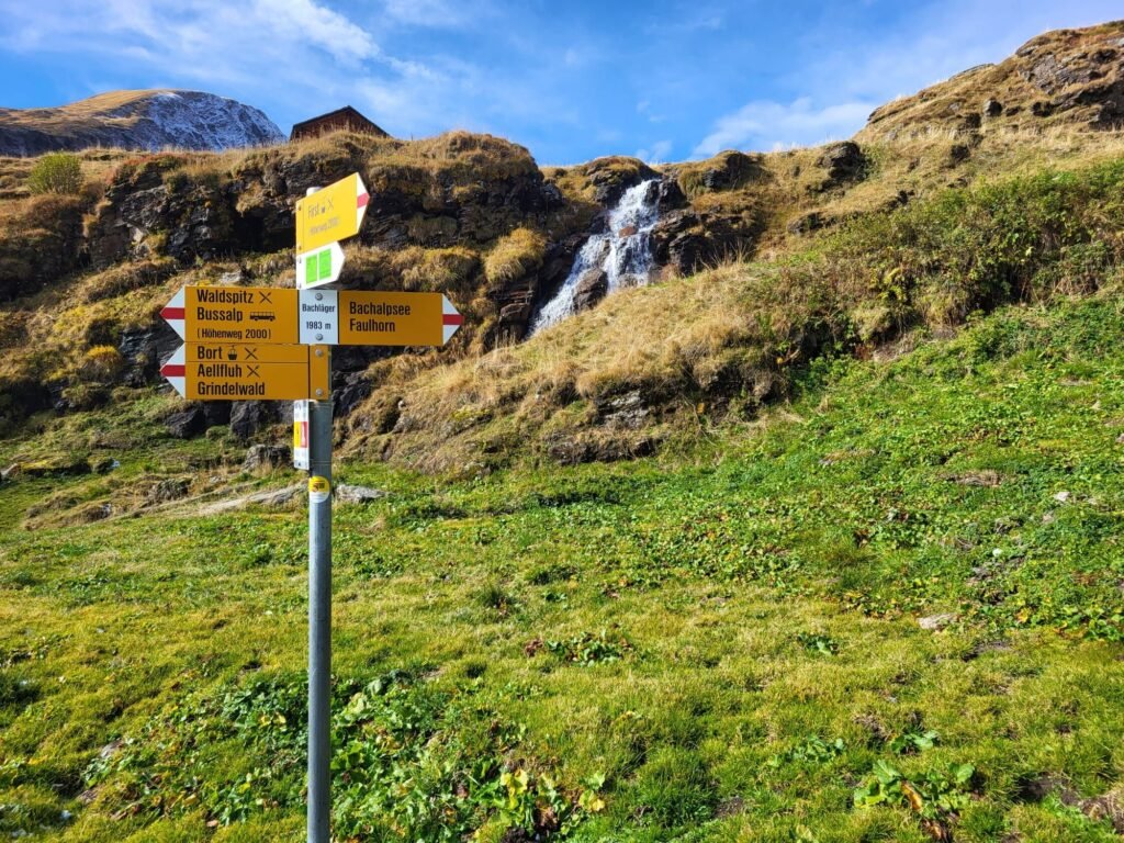bachalpsee route fall